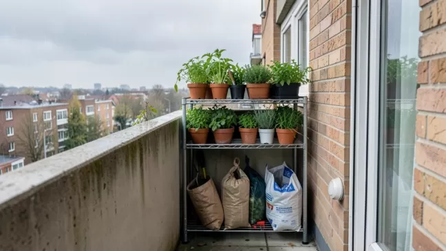 szafki na balkon w bloku