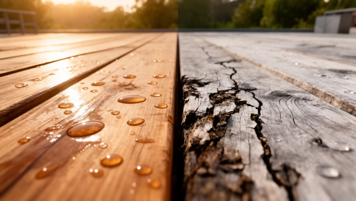 Impregnat do tarasu drewnianego