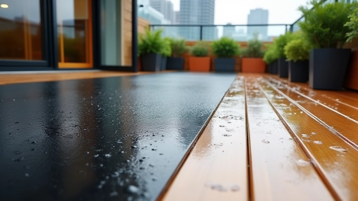 Membrana EPDM na taras