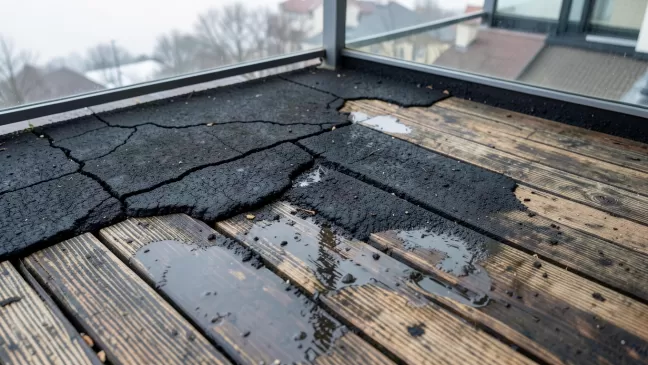 co położyć na papę na balkonie