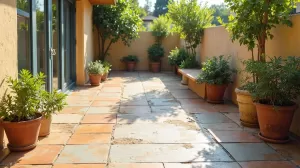 Co położyć na stare płytki na tarasie