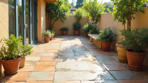 Co położyć na stare płytki na tarasie