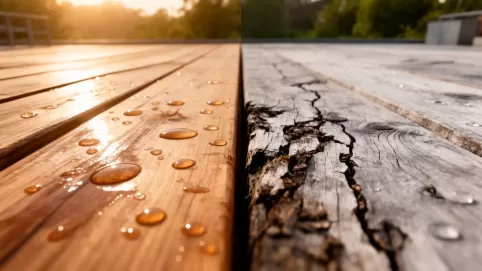 Impregnat do tarasu drewnianego