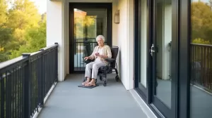 jaki balkonik dla seniora