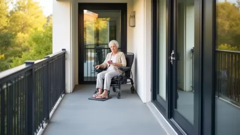 jaki balkonik dla seniora