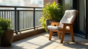 jaki fotel na maly balkon