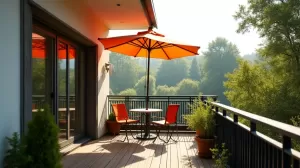 Jaki parasol na balkon