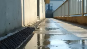 Jaki spadek na balkonie