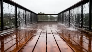 Jaki spadek na tarasie 4 m