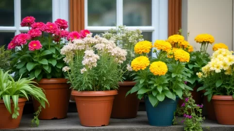 Jakie kwiaty na balkon w sierpniu