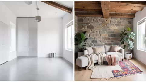 Jakie są style wykończenia wnętrz