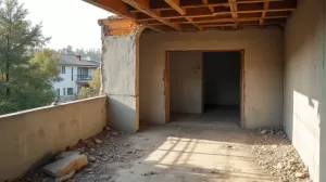 Likwidacja balkonu w domu jednorodzinnym