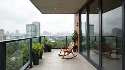 Szklana zabudowa balkonu cena