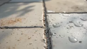 Uszczelniacz do fug na tarasie