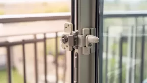 Zatrzask balkonowy bez wiercenia