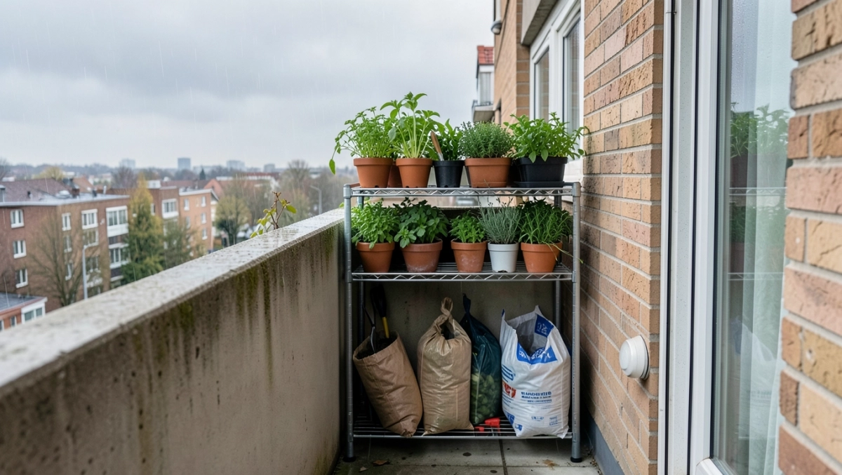 szafki na balkon w bloku