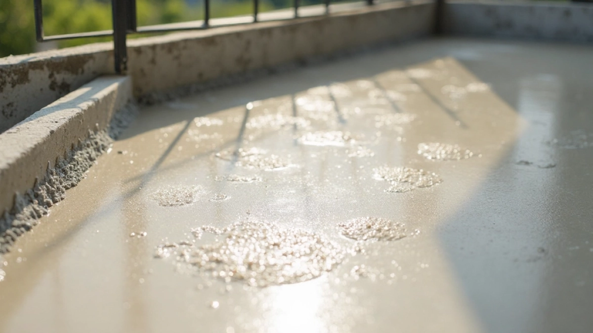 wylewka samopoziomująca na balkon