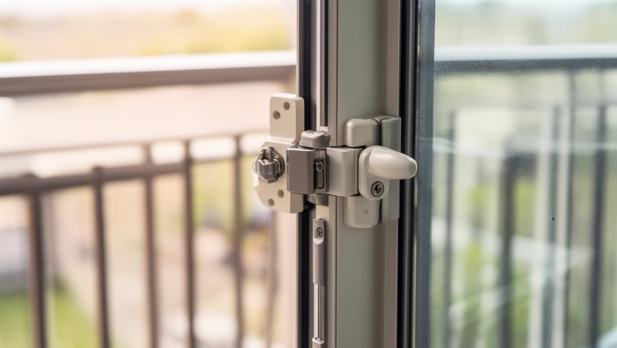 Zatrzask balkonowy bez wiercenia